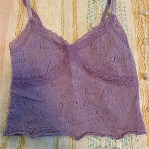 BDG Purple Lace Camisole